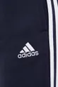 tmavomodrá Bavlnené tepláky adidas