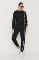 Tepláky Armani Exchange 6RYP70.YJBRZ čierna AW23