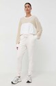 Armani Exchange pantaloni de trening 6RYP81.YJEGZ bej AW23