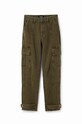 Desigual pantaloni 23WWDD40 verde