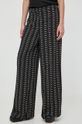 Notes du Nord pantaloni panza negru 13302.