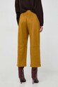 Odzież Max Mara Leisure spodnie 2337860536600 żółty