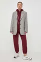 Spodnji del trenirke Max Mara Leisure bordo