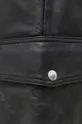 fekete Moschino Jeans bőrnadrág
