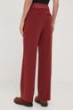 Odzież United Colors of Benetton spodnie 4LUVDF059.1G2 bordowy