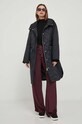 Παντελόνι Deha A00678.87230 μπορντό AW23