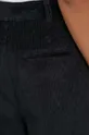 fekete United Colors of Benetton kordbársony nadrág