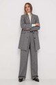 Брюки с примесью шерсти United Colors of Benetton 40DWDF03Y.901 чёрный AW23