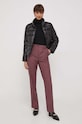 Брюки с примесью шерсти United Colors of Benetton 40DWDF04F.905 розовый AW23