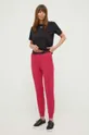 roza Homewear hlače HUGO Ženski