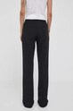Odzież Sisley spodnie 4KVXLF03I.100 czarny