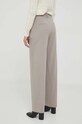 Одяг Штани з домішкою вовни Sisley 4PH7LF044.81F бежевий