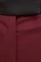 bordowy BOSS spodnie wełniane