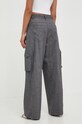 Pinko spodnie z domieszką wełny 102386.A07P szary AW23
