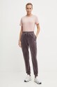 Tepláky Guess V3BB27.KBXI2 fialová AW24