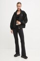 Παντελόνι φόρμας Guess V3BB09.KBCK2 μαύρο AW24