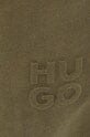 HUGO spodnie dresowe bawełniane zielony 50500460