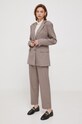 Tommy Hilfiger spodnie WW0WW39969 beżowy AW23