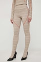 Legíny Patrizia Pepe 2P1562.J165 béžová AW23