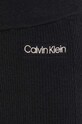 Hlače s primjesom vune Calvin Klein crna K20K206023