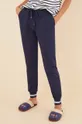 Βαμβακερό παντελόνι women'secret Mix & Match HARRY POTTER COLLEGE σκούρο μπλε