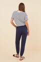 Pamučni donji dio trenirke women'secret Mix & Match HARRY POTTER COLLEGE mornarsko plava 3706006