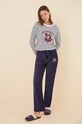 Donji dio trenirke women'secret Mix & Match HARRY POTTER COLLEGE natpis mornarsko plava 3706009