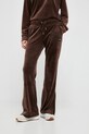 Dkny spodnie dresowe DP3P2744 brązowy AW23