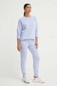Under Armour spodnie dresowe 1379438 fioletowy AW24