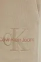bézs Calvin Klein Jeans pamut melegítőnadrág