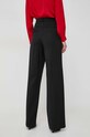 Ρούχα Παντελόνι από μείγμα μαλλιού Marella 2331360539200 μαύρο