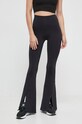 P.E Nation legginsy z elastanem czarny 233G107