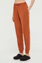 oranžna Spodnji del pižame Calvin Klein Underwear Ženski