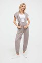 Calvin Klein Underwear spodnie piżamowe bawełniane 000QS7016E szary AW23