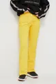 Lyžiarske nohavice Descente Nina žltá