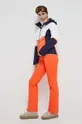 помаранчевий Лижні штани Descente Nina