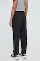 Reebok Classic pantaloni de trening din bumbac 100036324 negru AW23