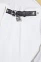 biały JW Anderson spodnie z domieszką wełny