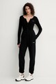 La Mania melegítőnadrág COMFY.3 fekete AW23