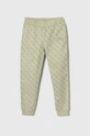 Dětské tepláky Guess pletenina zelená J3YQ19.KA6R3.9BYX