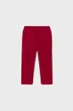 czerwony Mayoral spodnie sztruksowe dziecięce Dziewczęcy