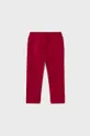 Mayoral spodnie sztruksowe dziecięce czerwony