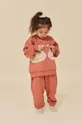 рожевий Дитячі спортивні штани Konges Sløjd Для дівчаток