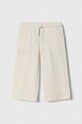 Παντελόνι United Colors of Benetton βαμβάκι μπεζ 3J68GF02U.P.SEASONAL