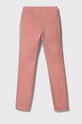 United Colors of Benetton spodnie dresowe dziecięce 4T32CE00S.G.SEASONAL różowy AW23