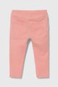 Дитячі штани United Colors of Benetton 4T32GE00X.P.SEASONAL рожевий AW23