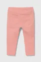Дитячі штани United Colors of Benetton рожевий