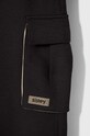 Fete Sisley pantaloni de trening pentru copii 30UNXF017.G.SEASONAL negru