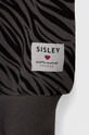 Sisley pantaloni de trening din bumbac pentru copii negru 3NTDXF00Y.G.SEASONAL