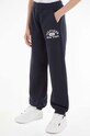 Tommy Hilfiger spodnie dresowe dziecięce dzianina granatowy KG0KG07605.74.122.9BYX